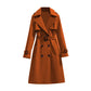 Klassieke Dubbelrijige Trenchcoat met Tailleceintuur-9