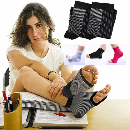 🔥🧦Компресионни чорапи за подкрепа на глезена🦶