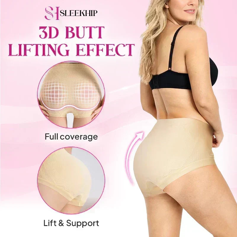 Lekvrij High-Waist Ondergoed met 3-Lagen Bescherming-3