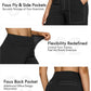 Дамски широки еластични панталони за свободно време