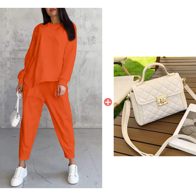 Comfortabele tweedelige casual set voor dames-25