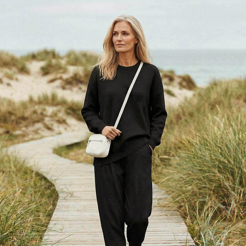 Comfortabele tweedelige casual set voor dames-2