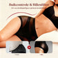 Naadloos High-Waist Ondergoed met Transparant Mesh en Buikcontrole-1