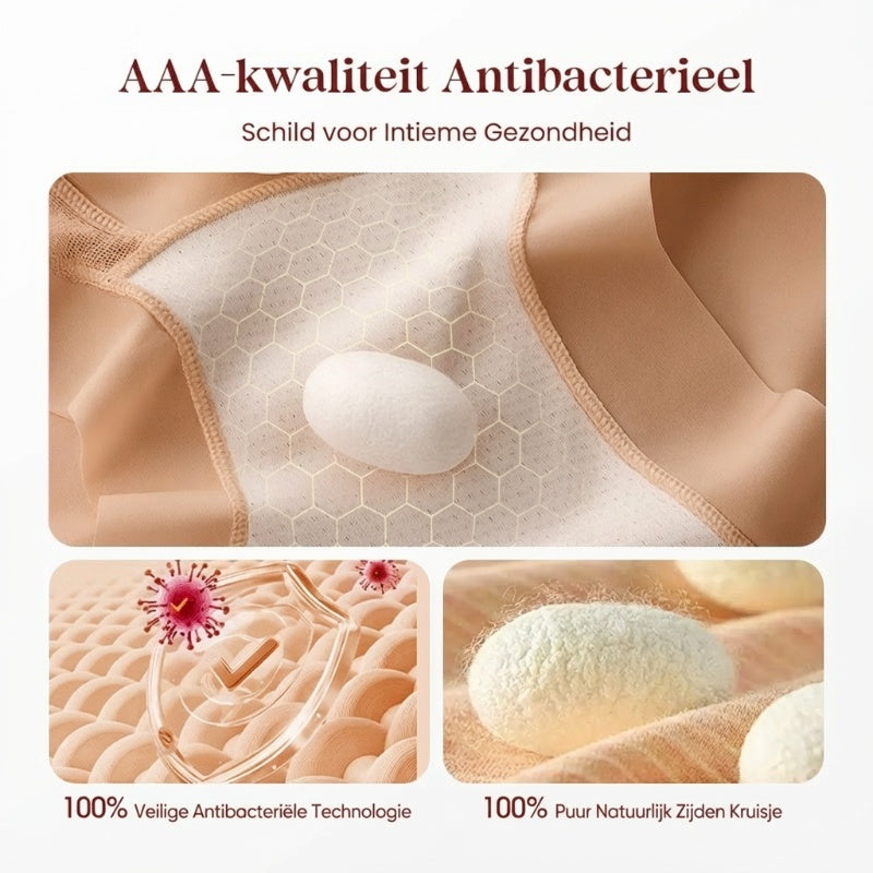 Naadloos High-Waist Ondergoed met Transparant Mesh en Buikcontrole-3