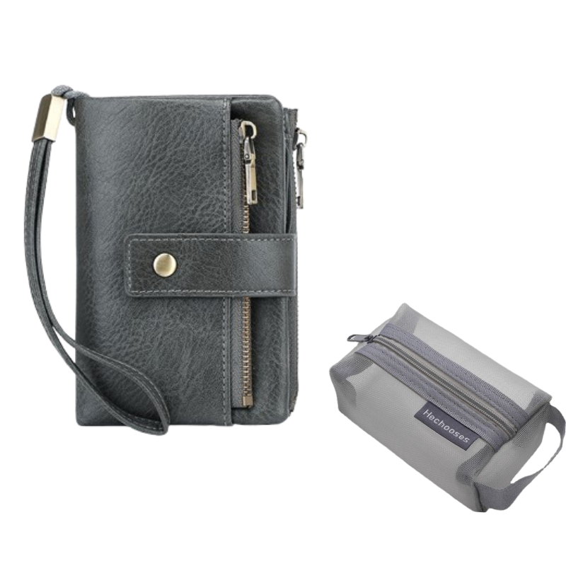 Vintage RFID-Blokkerende Dames Portemonnee met Grote Capaciteit-20