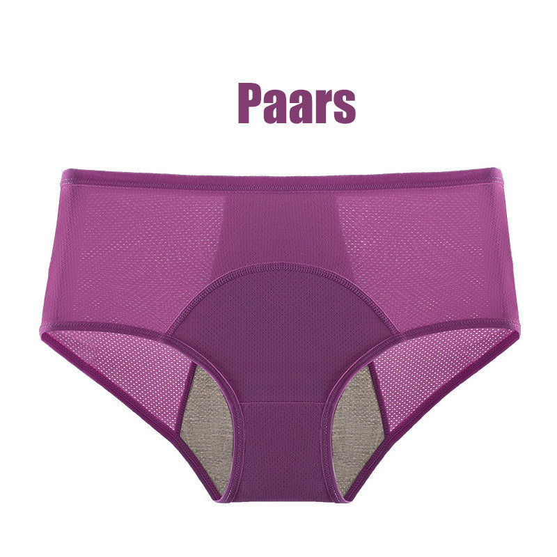 Lekvrij Menstruatieondergoed met Hoge Taille-13