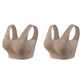 Naadloze Beugelloze Comfort BH met Ademend Design-11