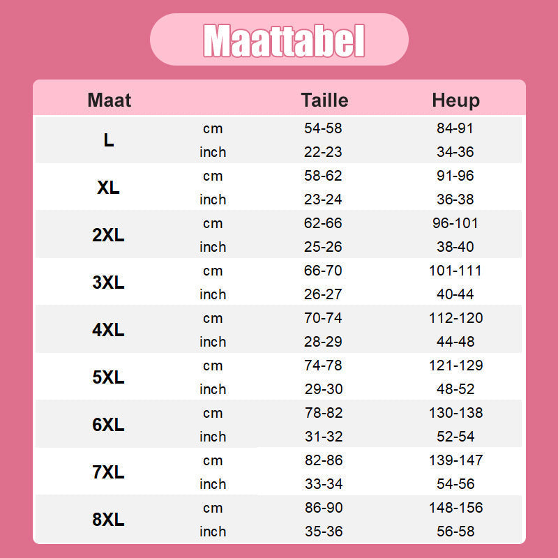 Lekvrij Menstruatieondergoed met Hoge Taille-7