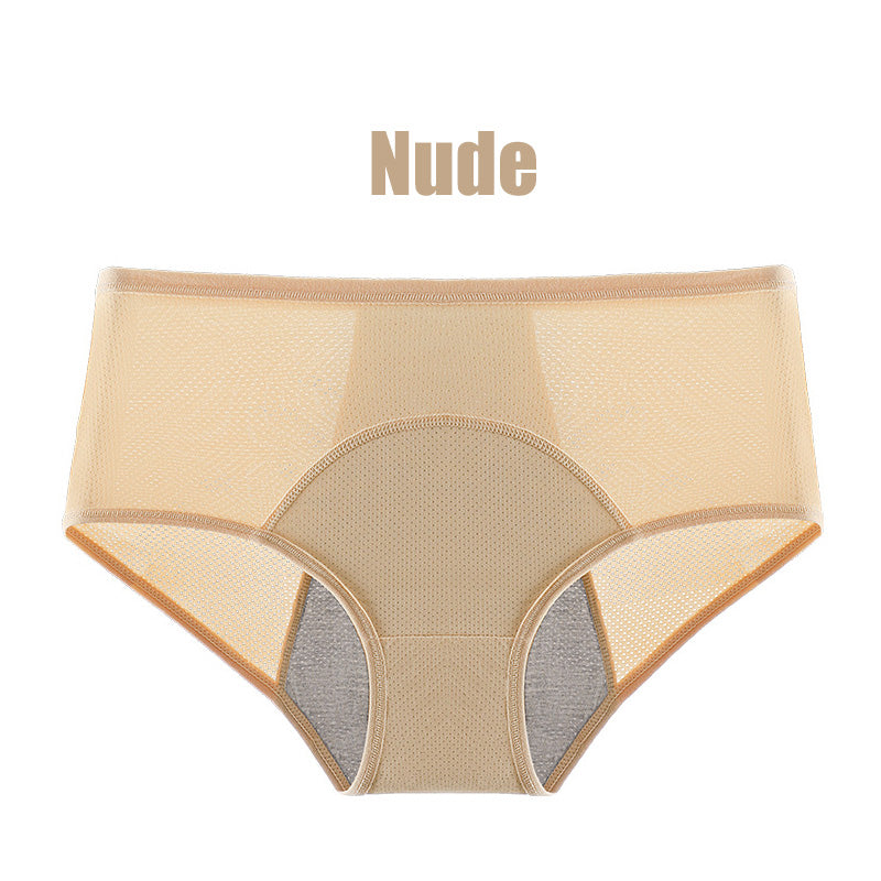 Lekvrij Menstruatieondergoed met Hoge Taille-15