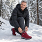 Warme Winterlaarzen met Bontvoering, Klittenbandsluiting en Antislipzool-10