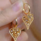 Elegante Hartvormige Oorbellen met Kristaldetail-5