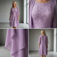 👗Дамски официален комплект с рокля до коляното и кардиган💜