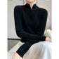 Winter half turtleneck retro buckle pullover knitted sweater🥰Buy 2 free shipping