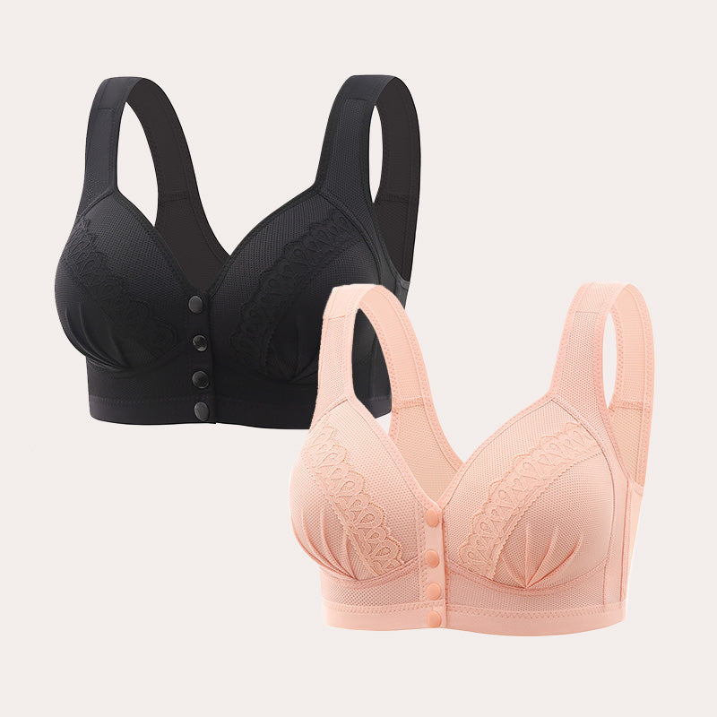 Comfortabele BH met Voorsluiting en Extra Ondersteuning-20