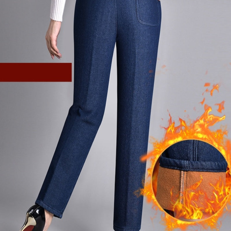 Comfortabele Stretch Jeans met Elastische Taille-3