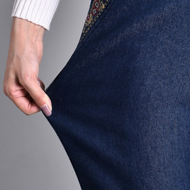 Comfortabele Stretch Jeans met Elastische Taille-5