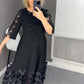 Плюс размер полка точка блуза рокля👗