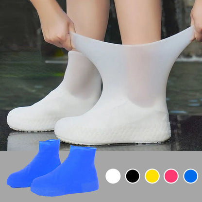 👟 🚶‍♂️🌧️ Усилен, износоустойчив, водоустойчив дъждобран за обувки – 🛡️ Отлична водоустойчивост, осигурява сухи крака 👟