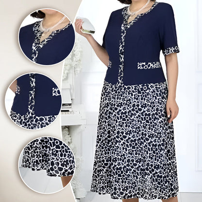 👗 Флорален модел дамски рокли от две части