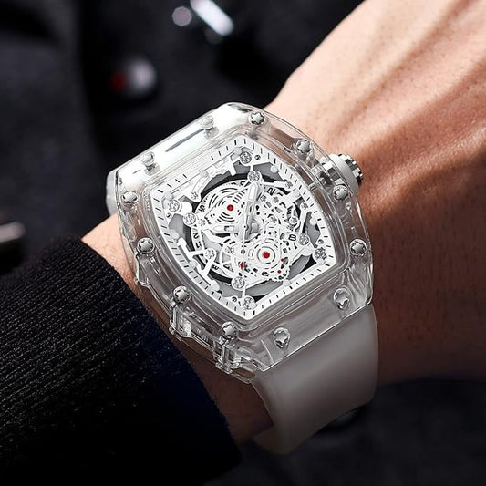 🎁⌚Модни мъжки часовници с издълбана форма - Ограничена отстъпка от 49%