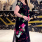 👗Дамски елегантни флорални тюл рокля🌸
