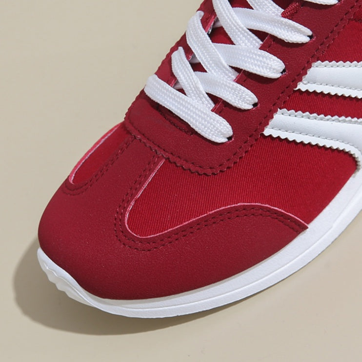 Retro Sneakers met Contrasterende Strepen-4