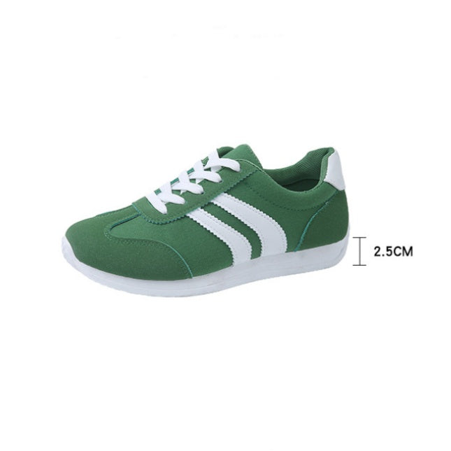 Retro Sneakers met Contrasterende Strepen-7