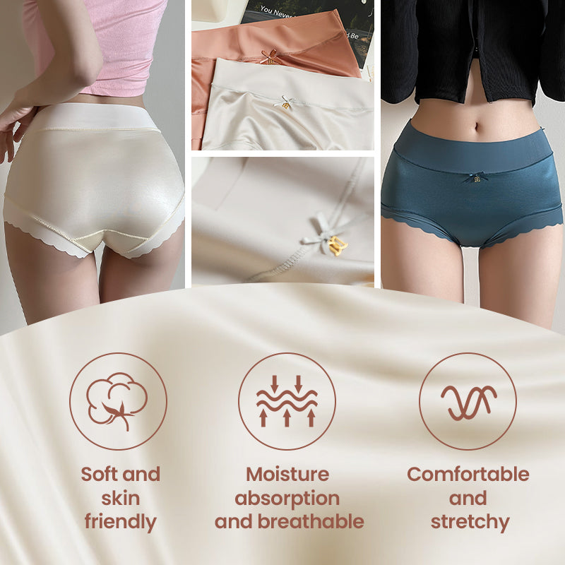 Comfortabele naadloze slip met golvende rand-7