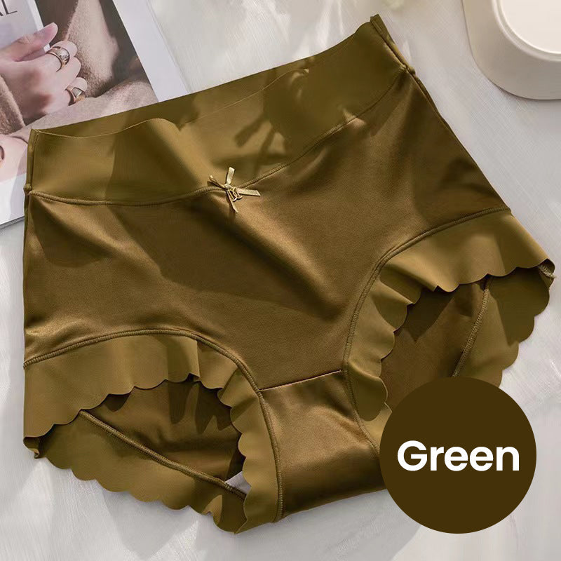 Comfortabele naadloze slip met golvende rand-12
