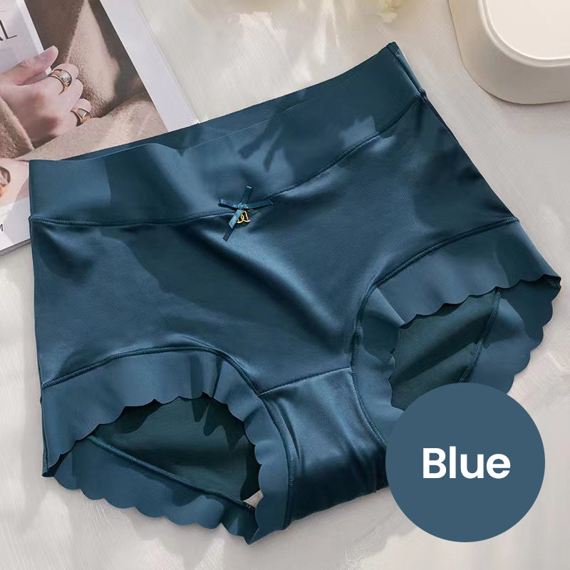 Comfortabele naadloze slip met golvende rand-10