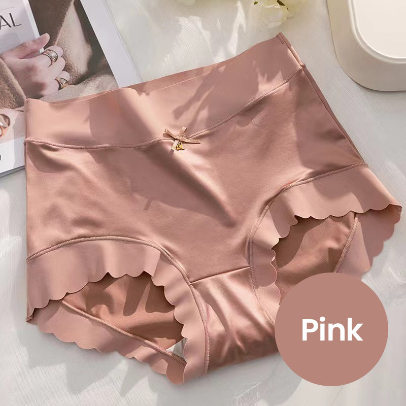 Comfortabele naadloze slip met golvende rand-14