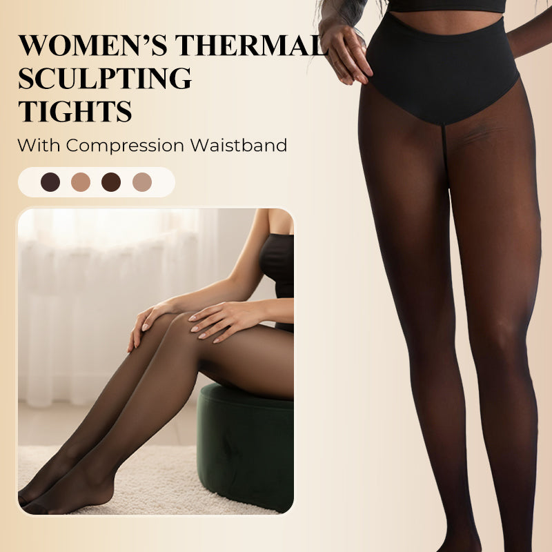 Thermische high-waist panty met vormgevende taille-3
