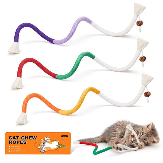🎁Играчки за котки: въжета за дъвчене
