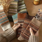 Warme Gebreide Wintersokken met Scandinavisch Patroon-5