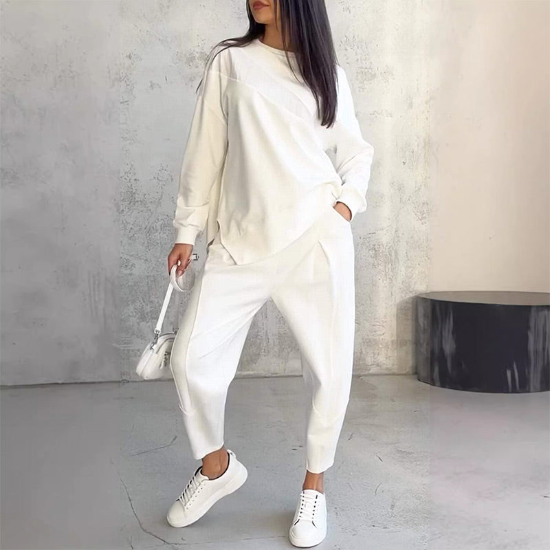 Comfortabele tweedelige casual set voor dames-9