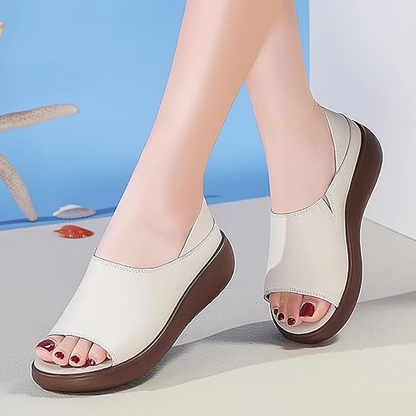 💖Дамски сандали за специални поводи с отворена предна част и платформа