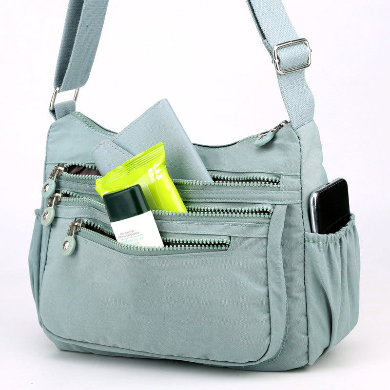 Praktische Crossbodytas met Meerdere Ritsvakken-5