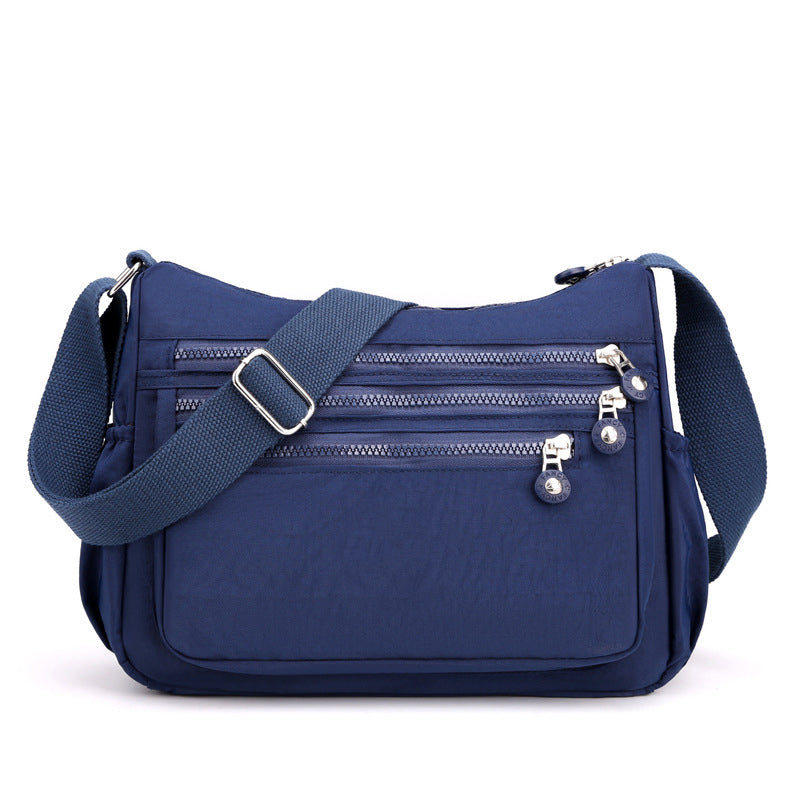Praktische Crossbodytas met Meerdere Ritsvakken-9