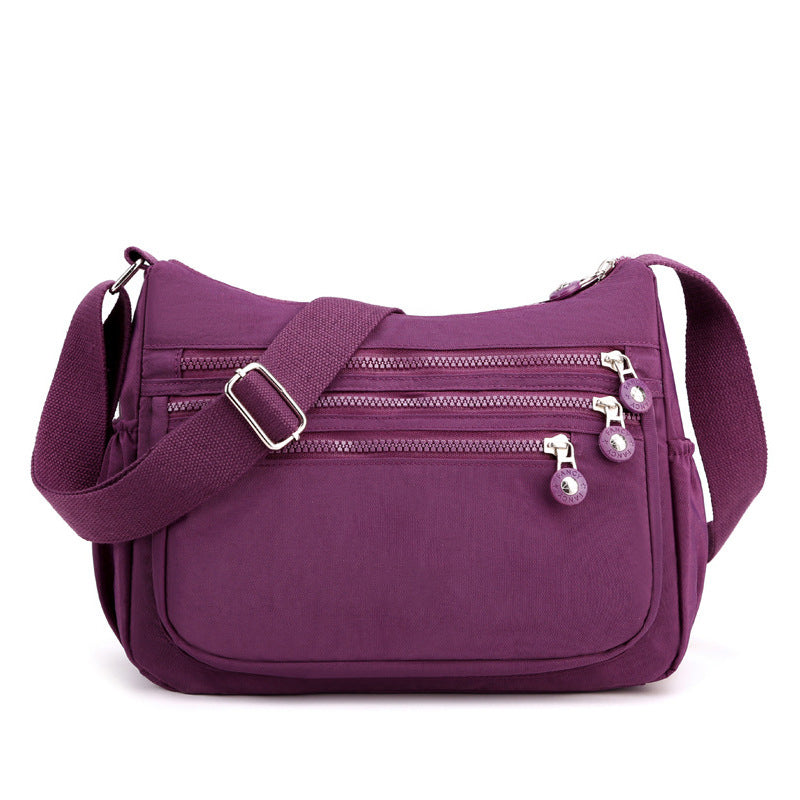 Praktische Crossbodytas met Meerdere Ritsvakken-11