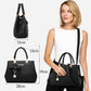 👜✨ Модерна дамска чанта с голям капацитет, носеща се през рамо