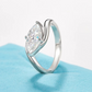 💍2026-os akció — Több mint 33 900 darabot adtunk el!💞Ragyogó olajbogyó alakú gyűrű