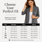 🔥Hot Sale 50% OFF🌸Women's 3/4 Sleeve Open Front Cardigan
