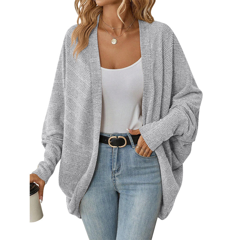 Casual Gebreid Vest met Open Voorzijde en Relaxte Pasvorm-15