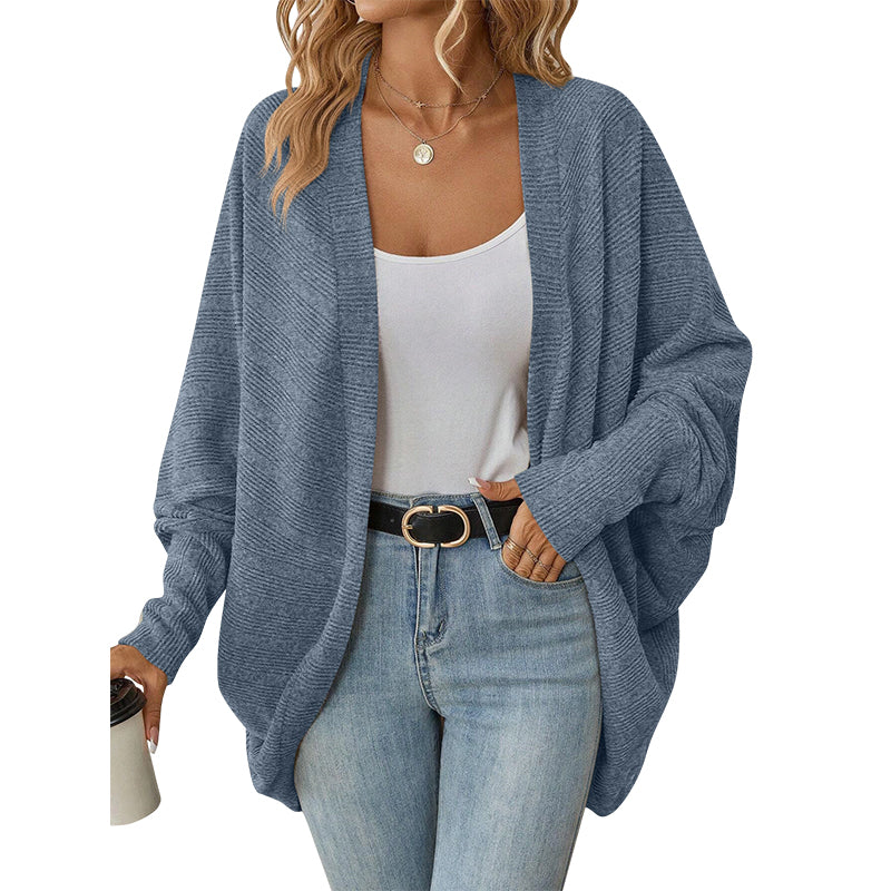 Casual Gebreid Vest met Open Voorzijde en Relaxte Pasvorm-13