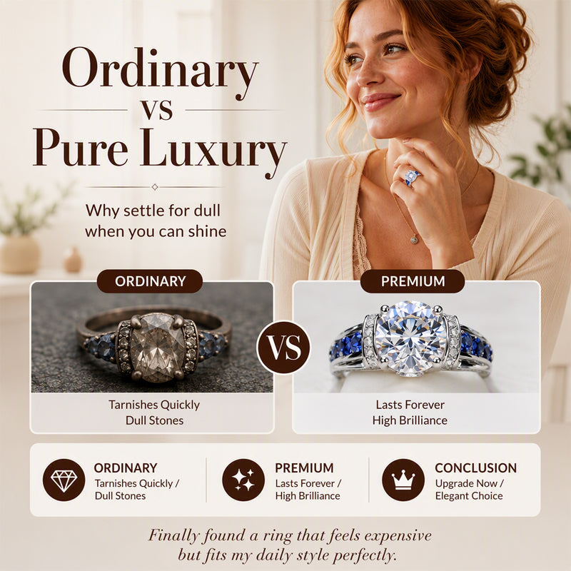 Elegante Geometrische Ring met Zirkonia-2