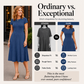 👗 👖 ОГРАНИЧЕНО ВРЕМЕ 50% НАМАЛЕНИЕ! ✨Елегантна дамска рокля от плетена тъкан с мек релеф