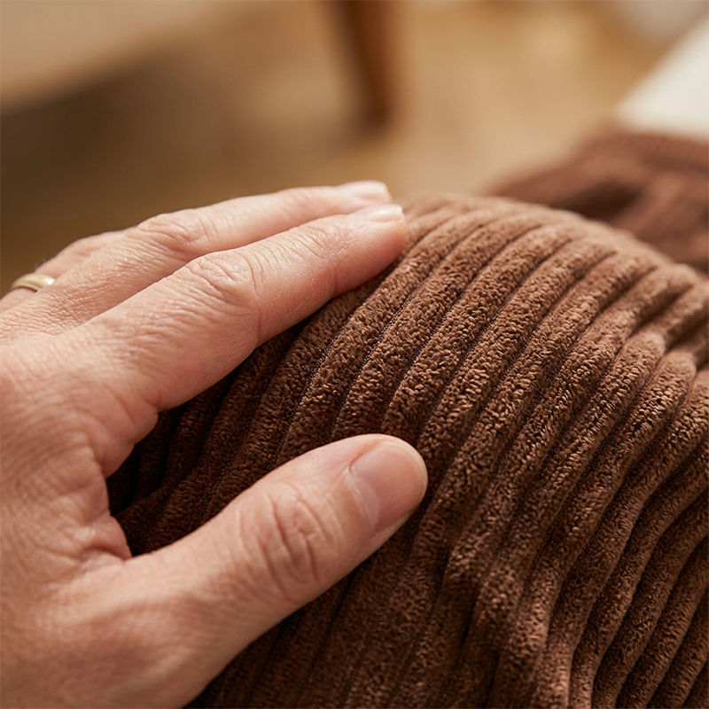 Comfortabele Corduroy Broek met Wijde Pijpen en Trekkoord-3
