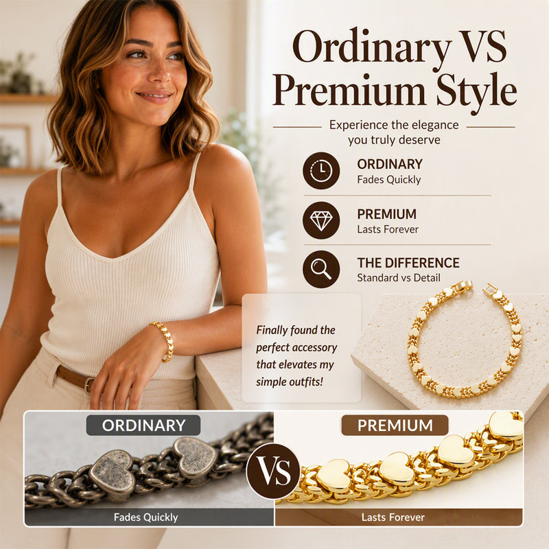 Elegante Gouden Armband met Hartdetail-5