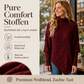 Asymmetrische Kabelgebreide Poncho-Trui met Col-3