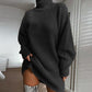 Elegante Gebreide Jurk met Col-9